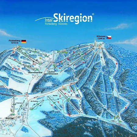 Mountain Panorama Klinovec